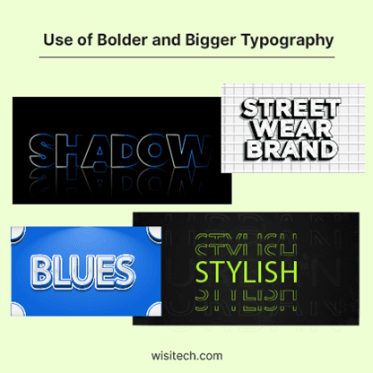 Bold Text Exciting Visuals