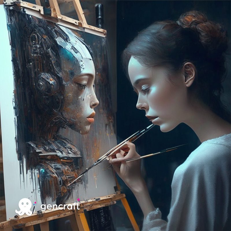 integration of AI human