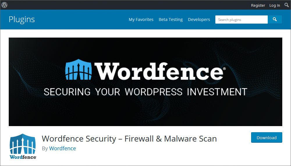 Wordfence Security WordPress Plugin