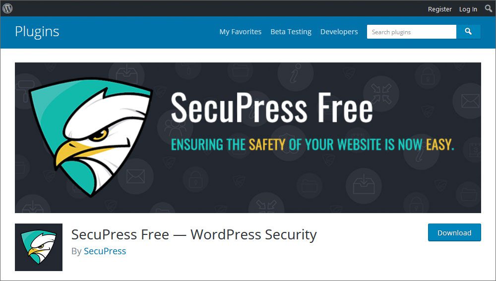 SecuPress WordPress Plugin