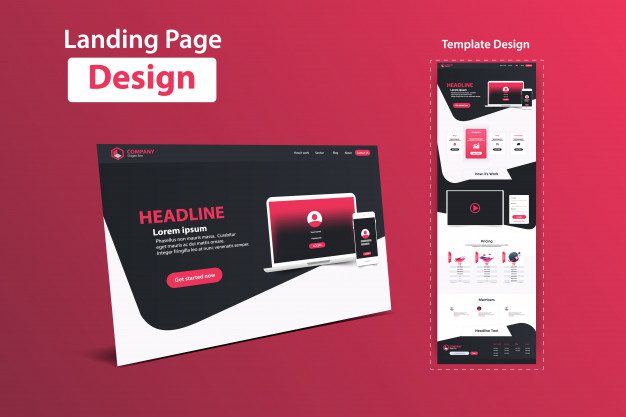 landing page design