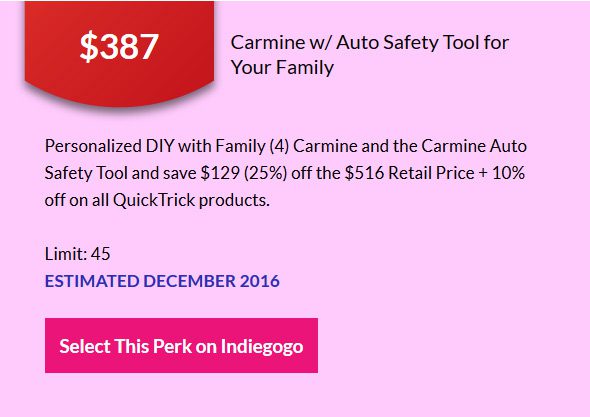 One of the Perks for $387