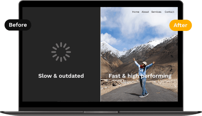 Website speed optimization services for fast, modern, high-performing websites