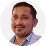 Headshot of Ashutosh Kumar, Sr. Business Analyst at Wisitech