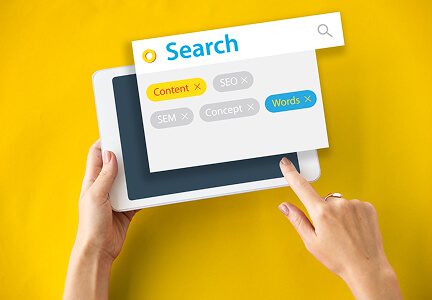 Wisitech portfolio: Visual representing SEO strategy, showing