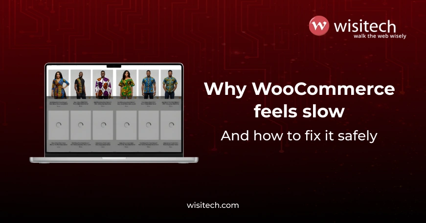 WooCommerce slow loading doesn’t have to slow your growth. Wisitech can help.
