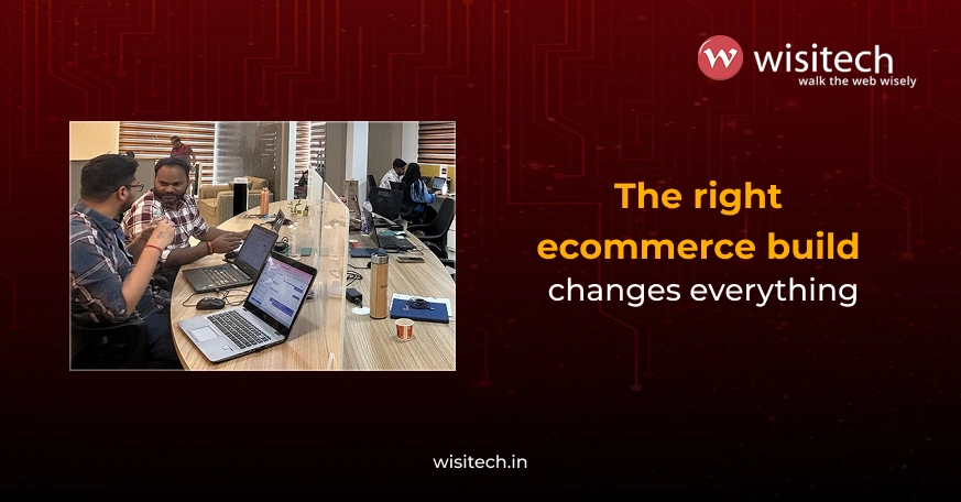 Custom ecommerce development services India including PHP Laravel B2B portal and headless commerce for D2C and enterprise
