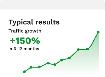 SEO services showing organic traffic growth and long-term search engine visibility