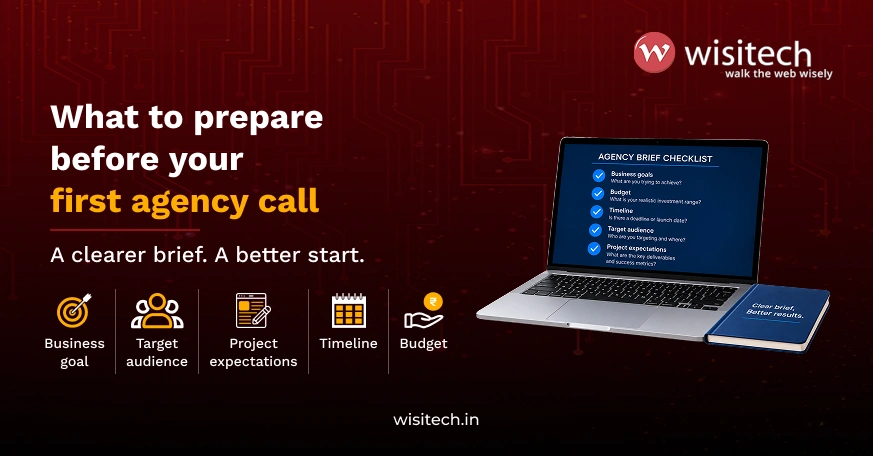 web development agency briefing checklist before the first call