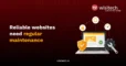 Website maintenance services in India for reliable and secure business websites