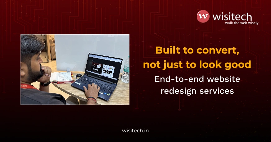 Website redesign services covering custom PHP, Laravel, ecommerce, and B2B portal development for Indian businesses