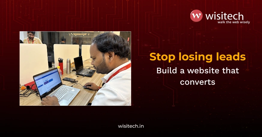 Fix traffic and conversion gaps with Wisitech’s web development and SEO services