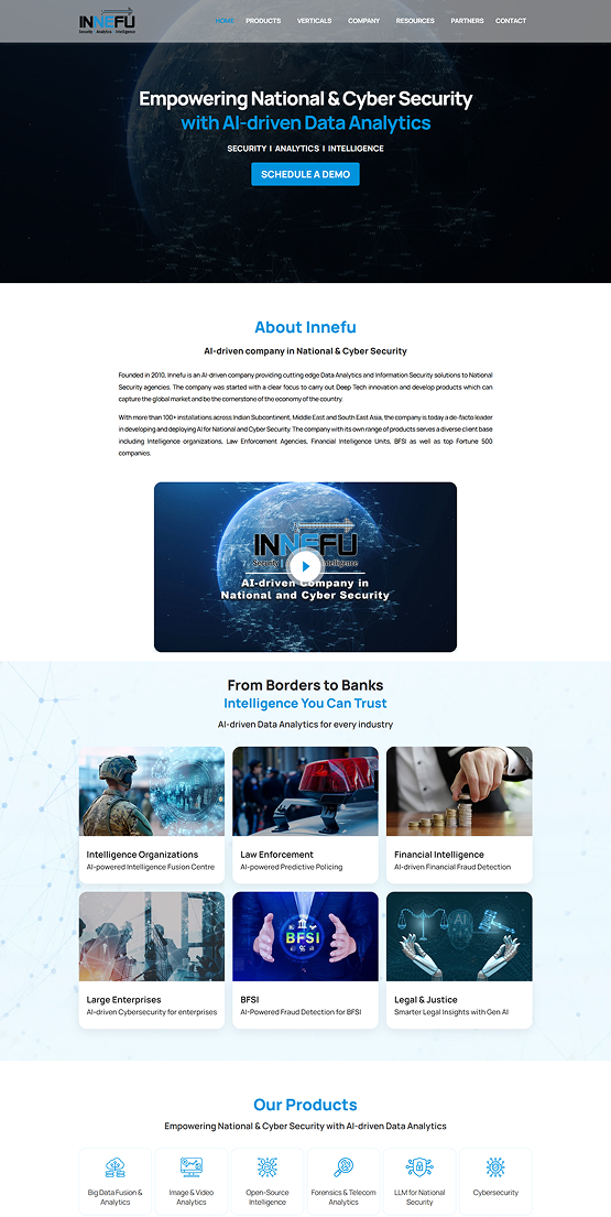 Cybersecurity website redesign case study for B2B growth