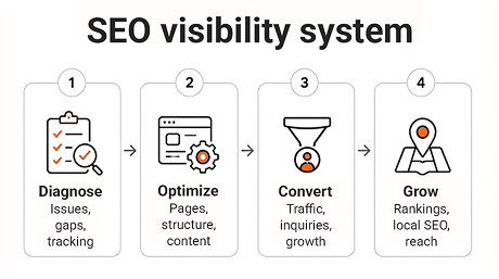 SEO visibility system