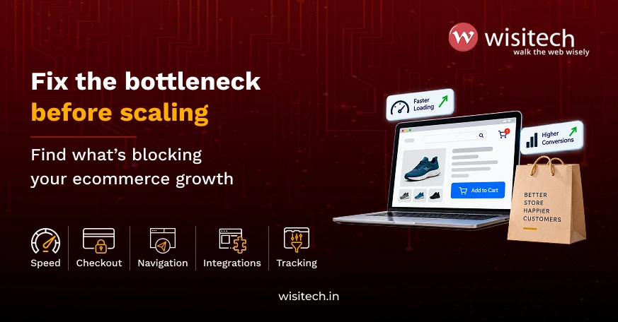 ecommerce website bottlenecks affecting sales and conversion