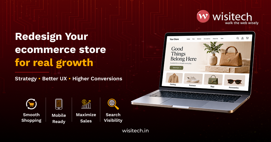 Ecommerce website redesign focused on a smoother shopping journey, mobile usability, search visibility, and conversions.
