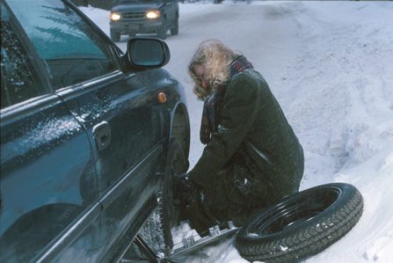 Scared of flat tire situation in cold weather? Always carry your Carmine