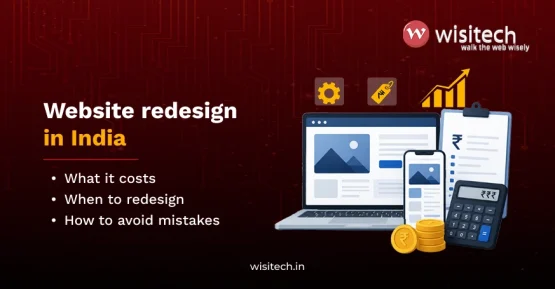 Website redesign cost in India with pricing factors, redesign planning, and cost comparison